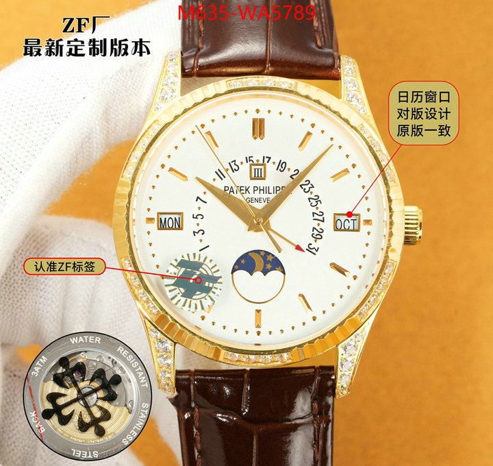 Watch(TOP)-Patek Philippe where to buy replicas ID: WA5789 $: 635USD