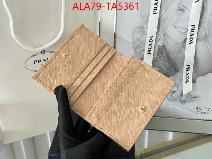 Prada Bags(TOP)-Wallet is it illegal to buy dupe ID: TA5361 $: 79USD,