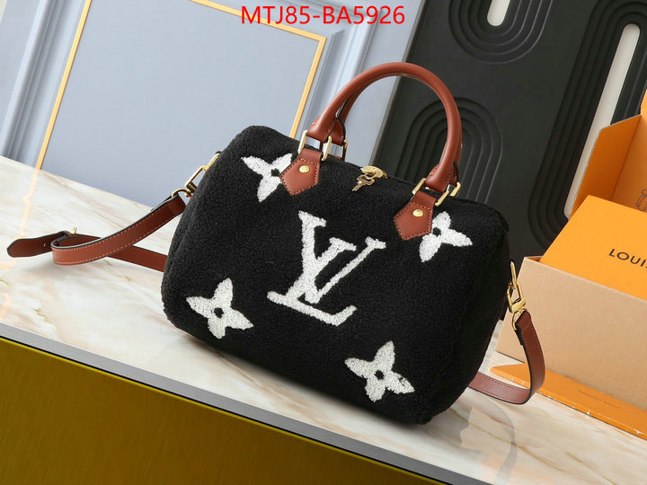 LV Bags(4A)-Speedy- buy best high-quality ID: BA5926 $: 85USD,