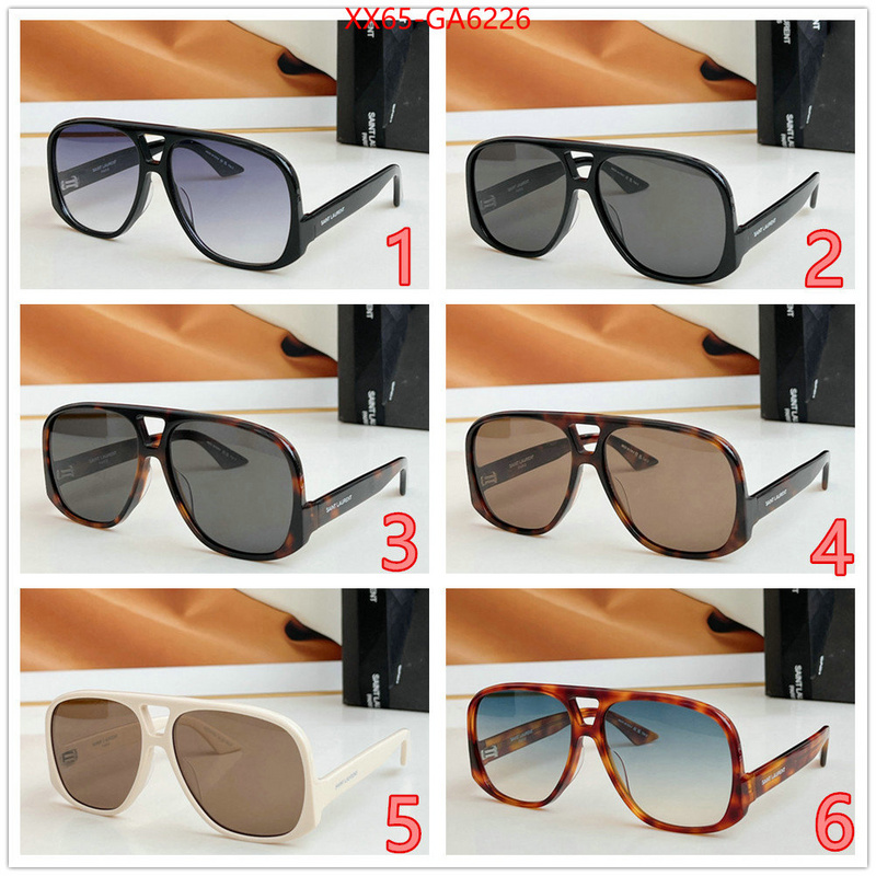 Glasses-YSL where to buy fakes ID: GA6226 $: 65USD