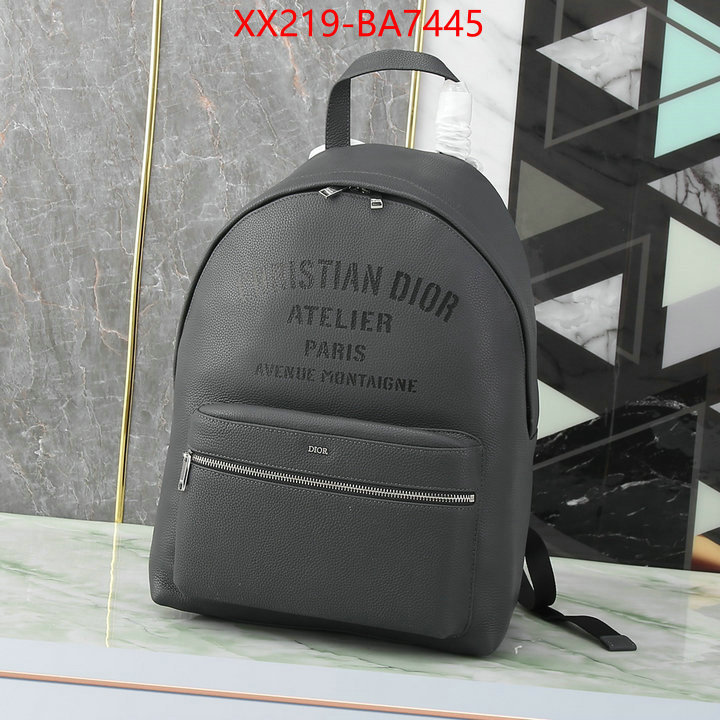 Dior Bags(TOP)-Backpack- where to buy replicas ID: BA7445 $: 219USD,