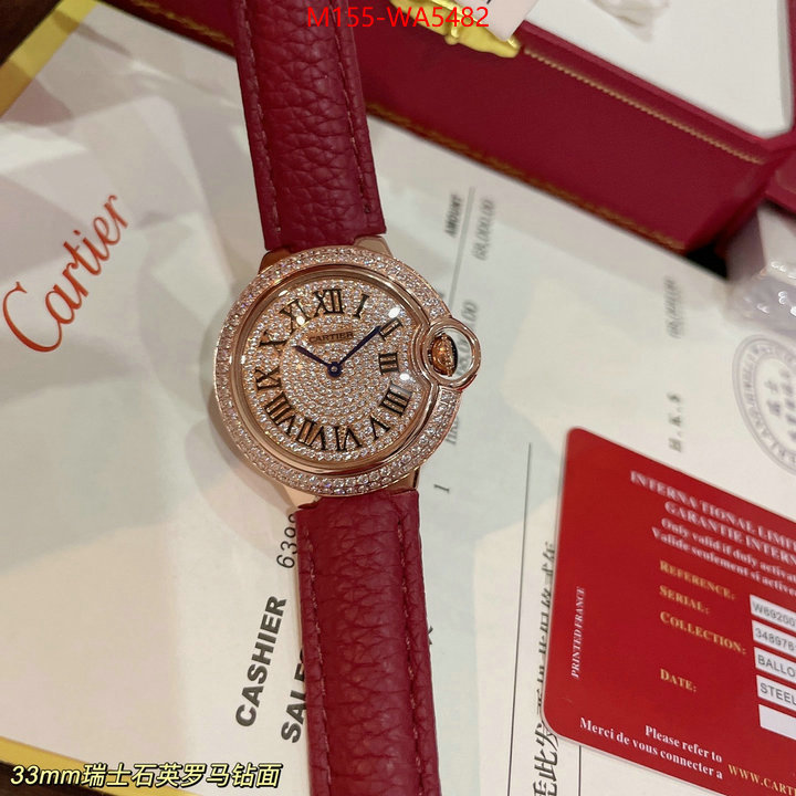 Watch(4A)-Cartier 1:1 ID: WA5482 $: 155USD