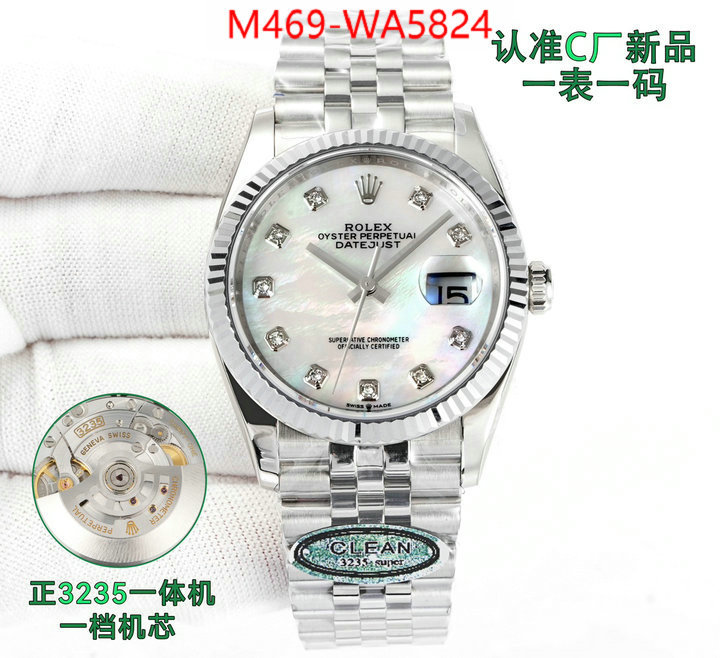 Watch(TOP)-Rolex high quality perfect ID: WA5824 $: 469USD