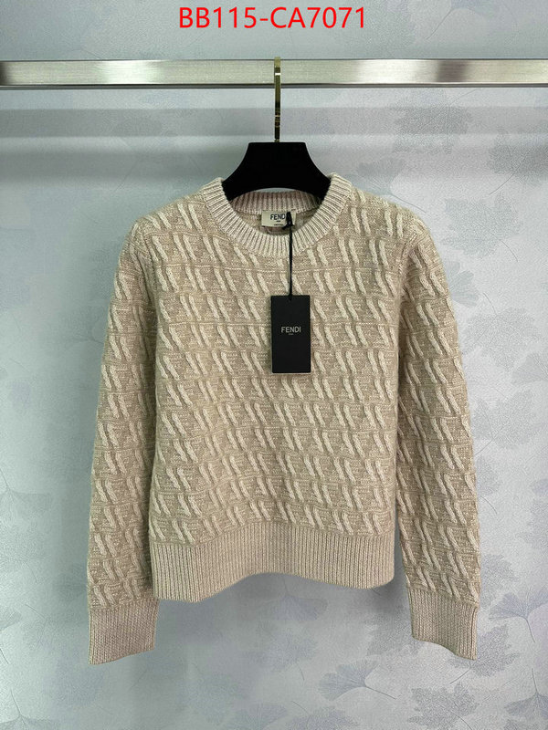 Clothing-Fendi only sell high-quality ID: CA7071 $: 115USD