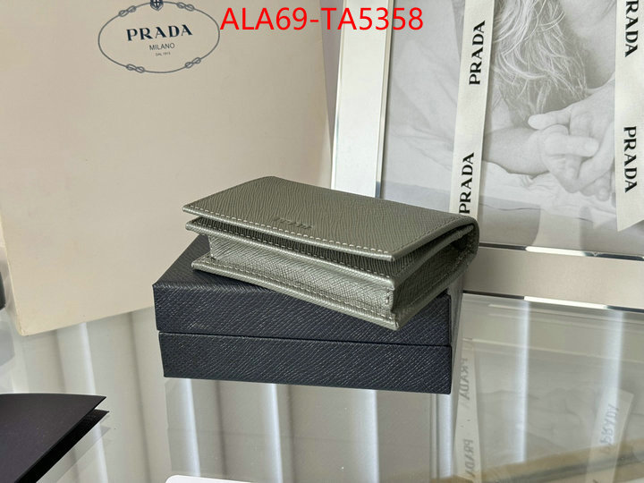 Prada Bags(TOP)-Wallet good quality replica ID: TA5358 $: 69USD,