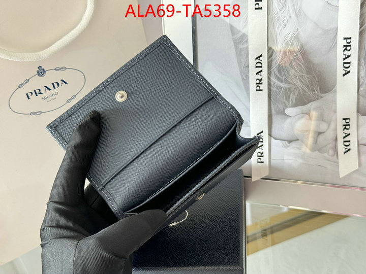 Prada Bags(TOP)-Wallet good quality replica ID: TA5358 $: 69USD,