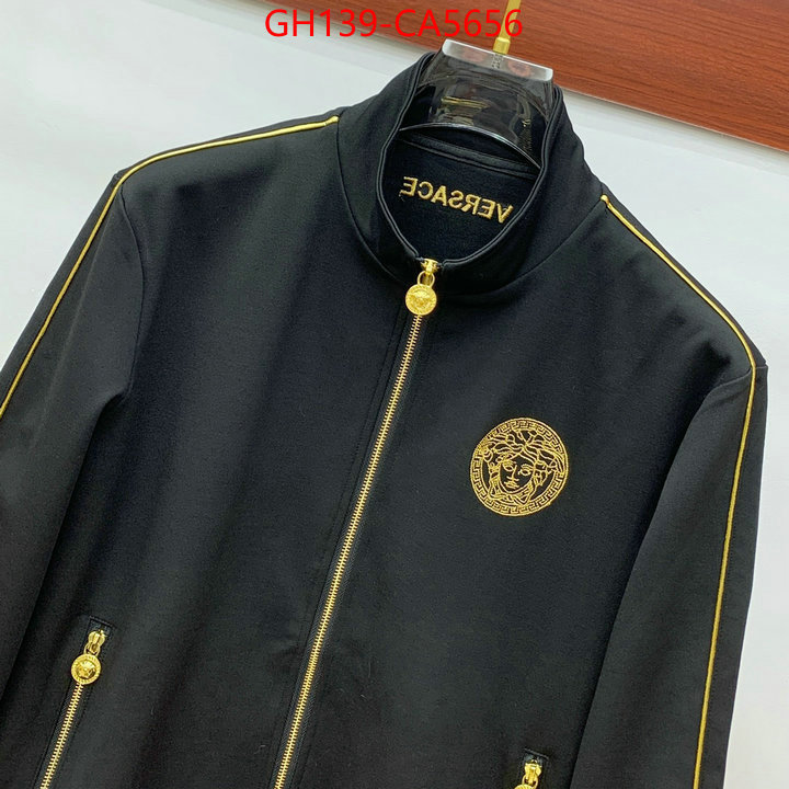 Clothing-Versace highest quality replica ID: CA5656 $: 139USD