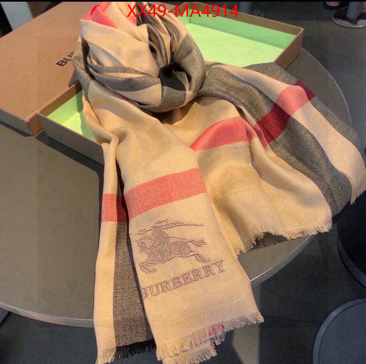 Scarf-Burberry sell high quality ID: MA4914 $: 49USD