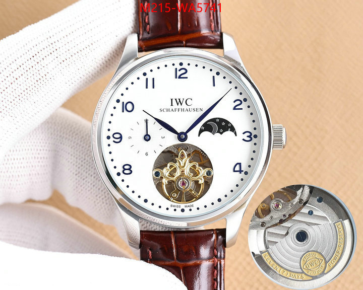 Watch(TOP)-IWC luxury fashion replica designers ID: WA5741 $: 215USD