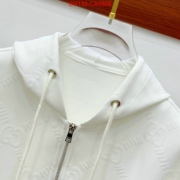 Clothing-Gucci the quality replica ID: CA5609 $: 139USD