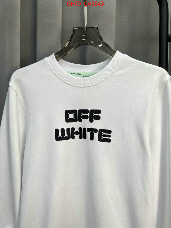 Clothing-OffWhite the quality replica ID: CA5643 $: 79USD