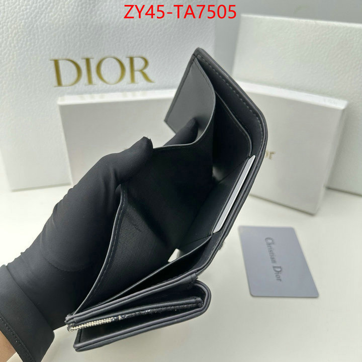 Dior Bags(4A)-Wallet- wholesale ID: TA7505 $: 45USD,