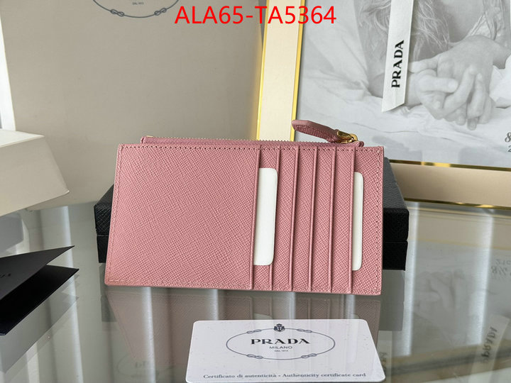 Prada Bags(TOP)-Wallet designer fake ID: TA5364 $: 65USD,