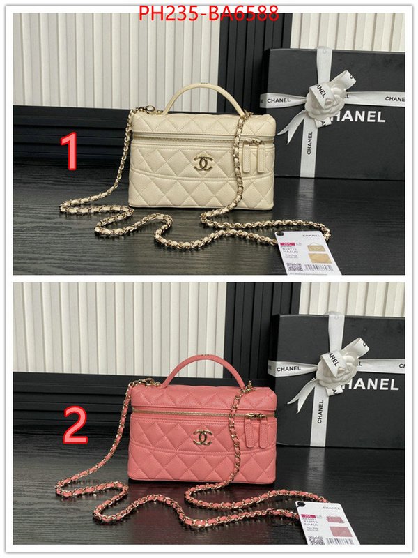 Chanel Bags(TOP)-Vanity online sale ID: BA6588 $: 235USD,