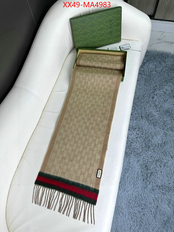 Scarf-Gucci luxury fashion replica designers ID: MA4983 $: 49USD