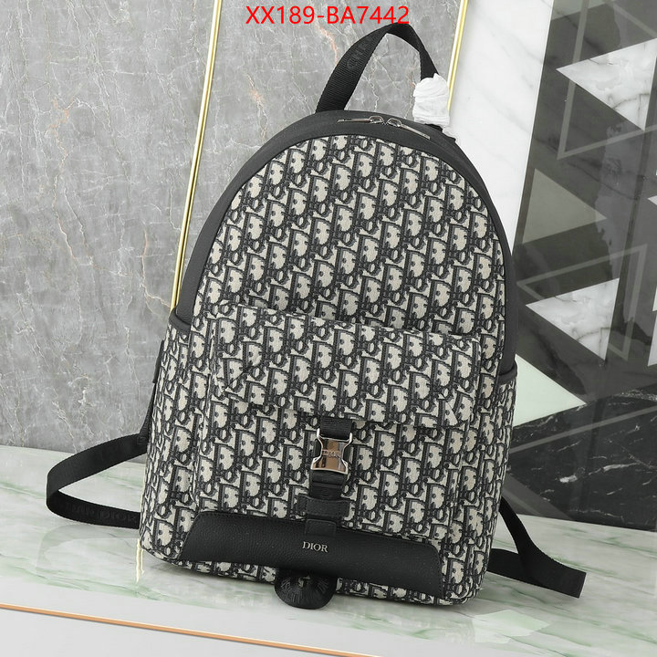 Dior Bags(TOP)-Backpack- copy aaaaa ID: BA7442 $: 189USD,