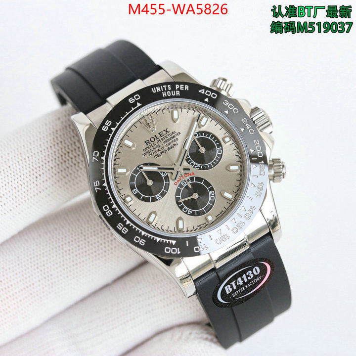 Watch(TOP)-Rolex luxury cheap replica ID: WA5826 $: 455USD