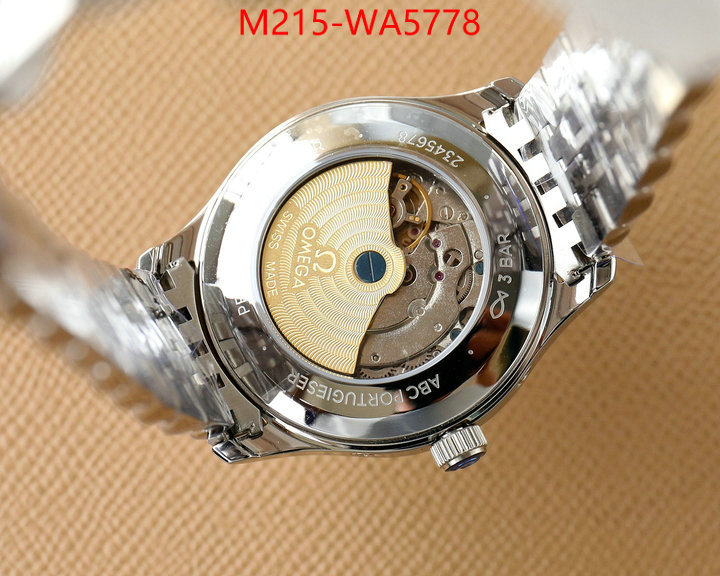 Watch(TOP)-Omega how to buy replcia ID: WA5778 $: 215USD