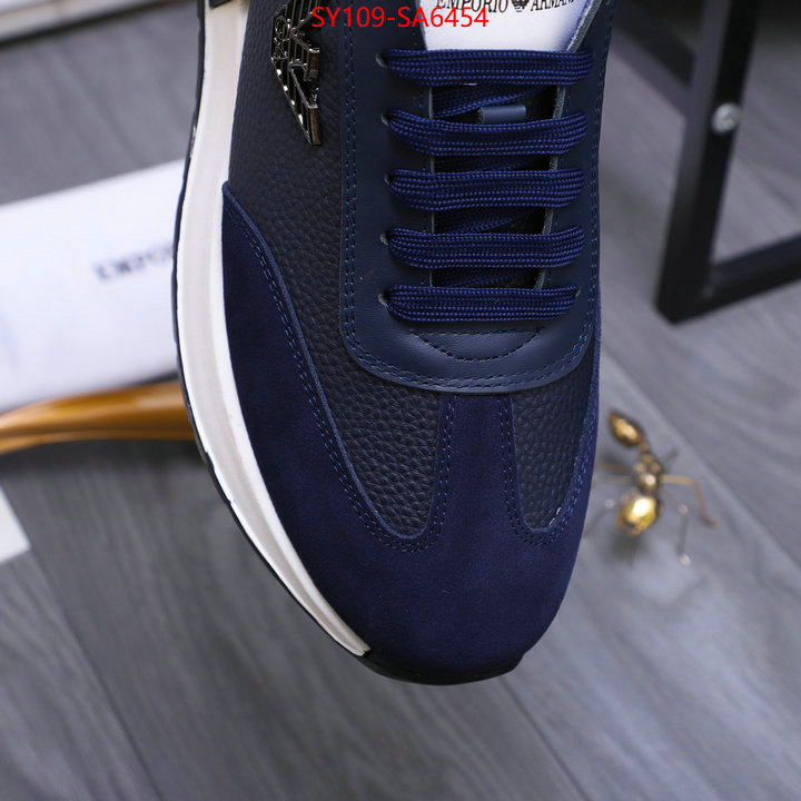 Men shoes-Armani top 1:1 replica ID: SA6454 $: 109USD