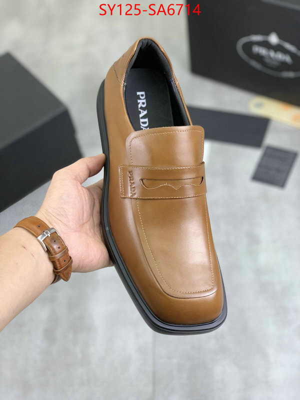 Men shoes-Prada fake cheap best online ID: SA6714 $: 125USD