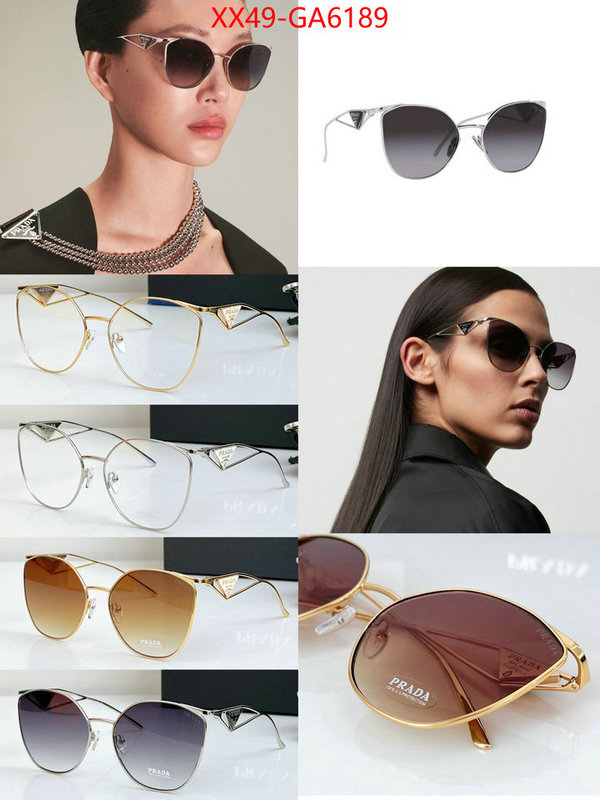 Glasses-Prada high quality ID: GA6189 $: 49USD