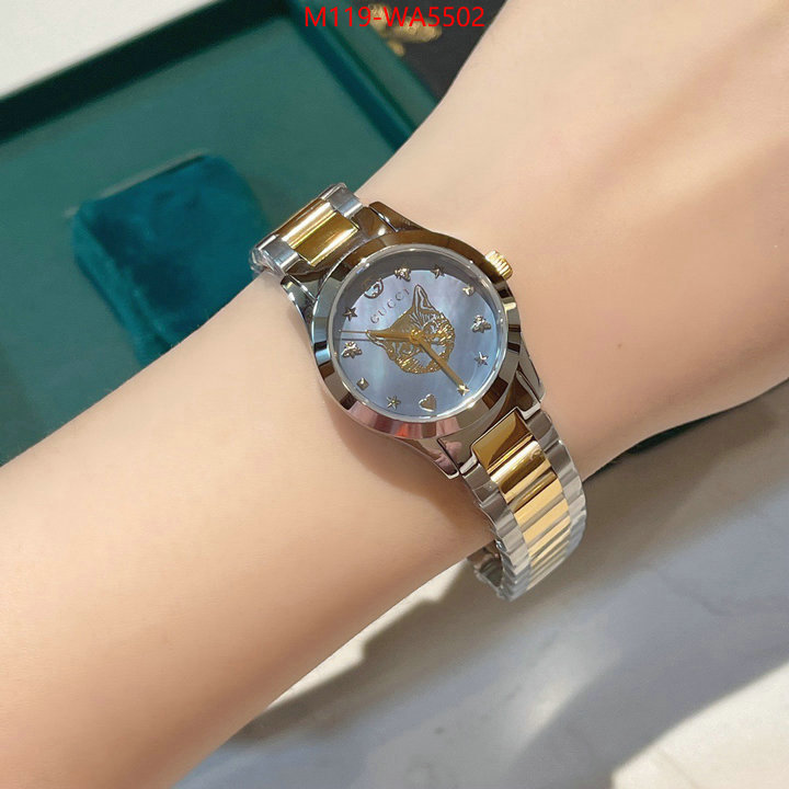 Watch(4A)-Gucci aaaaa quality replica ID: WA5502 $: 119USD