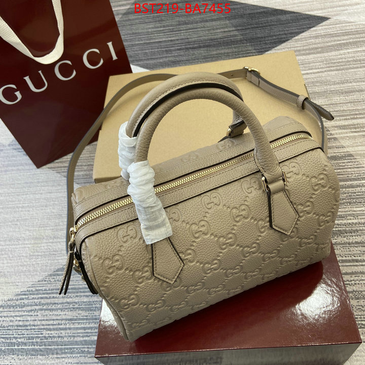 Gucci Bags(TOP)-Handbag- high quality replica ID: BA7455 $: 219USD,