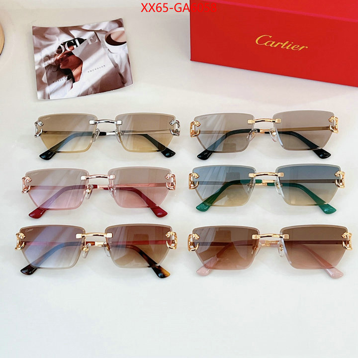 Glasses-Cartier replica aaaaa designer ID: GA6058 $: 65USD