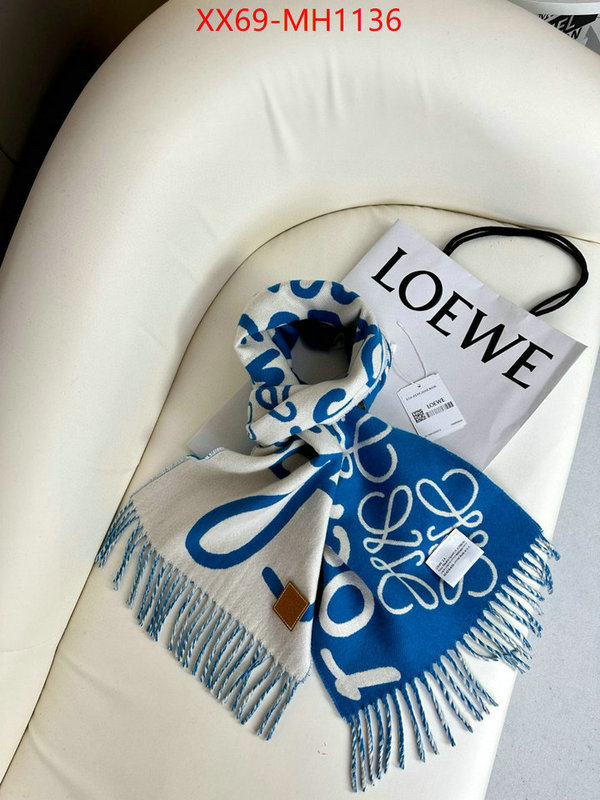 Scarf-Loewe brand designer replica ID: MH1136 $: 69USD