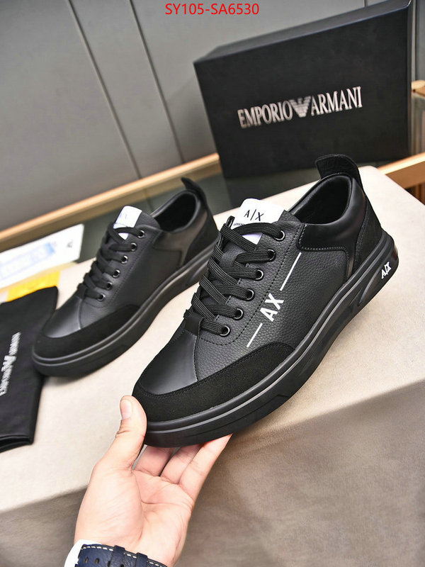 Men shoes-Armani where to find the best replicas ID: SA6530 $: 105USD