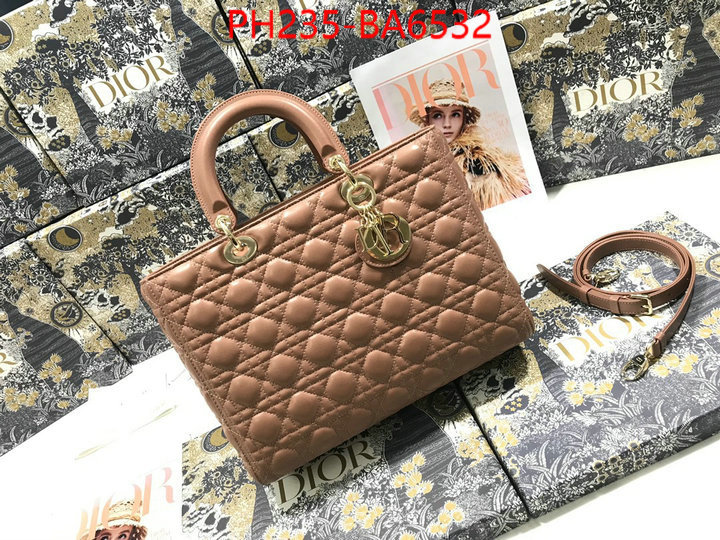 Dior Bags(TOP)-Lady- mirror copy luxury ID: BA6532 $: 235USD,