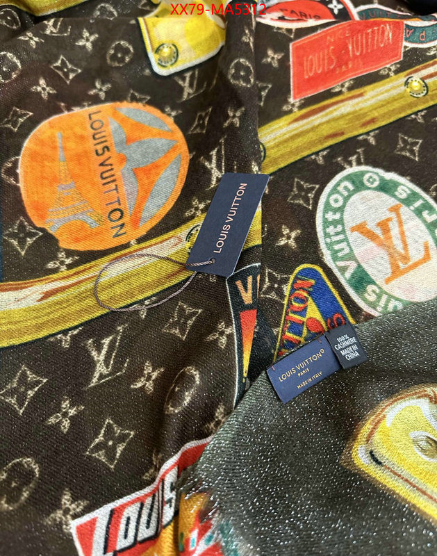 Scarf-LV high quality 1:1 replica ID: MA5312 $: 79USD