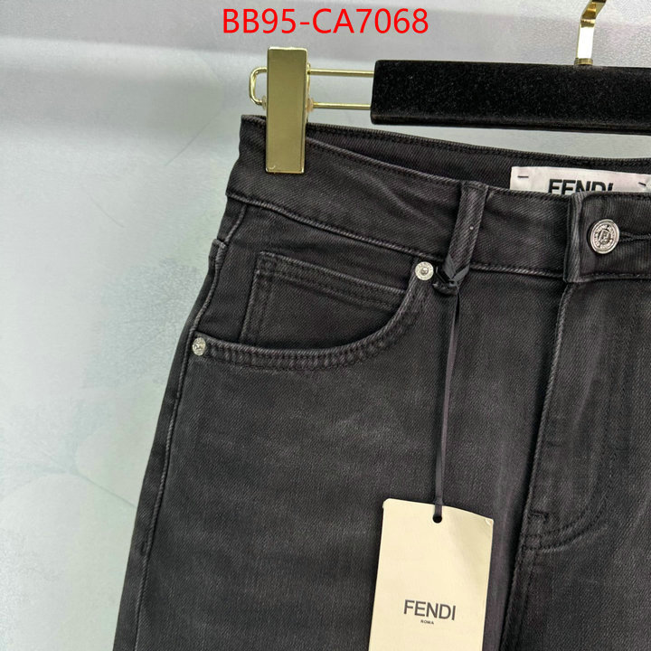 Clothing-Fendi how quality ID: CA7068 $: 95USD