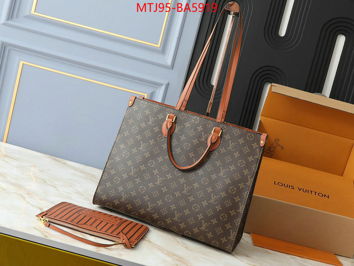 LV Bags(4A)-Handbag Collection- best quality replica ID: BA5919 $: 95USD,