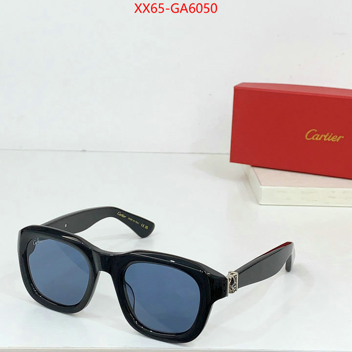 Glasses-Cartier the highest quality fake ID: GA6050 $: 65USD