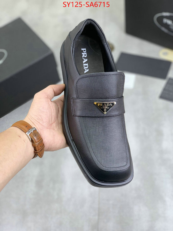 Men shoes-Prada aaaaa+ replica ID: SA6715 $: 125USD