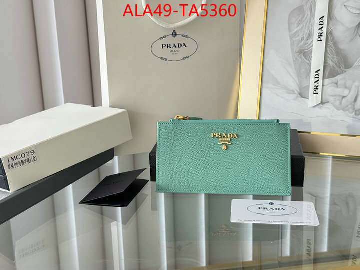 Prada Bags(TOP)-Wallet are you looking for ID: TA5360 $: 49USD,