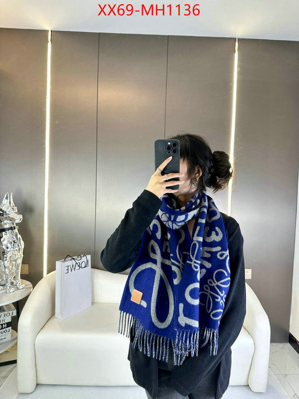 Scarf-Loewe brand designer replica ID: MH1136 $: 69USD