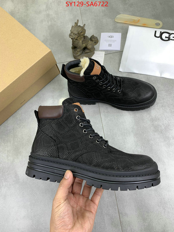 Men Shoes-UGG designer wholesale replica ID: SA6722 $: 129USD