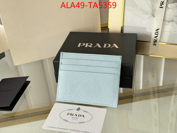 Prada Bags(TOP)-Wallet buy sell ID: TA5359 $: 49USD,