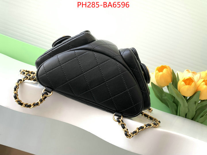 Chanel Bags(TOP)-Backpack- replica aaaaa designer ID: BA6596 $: 285USD,