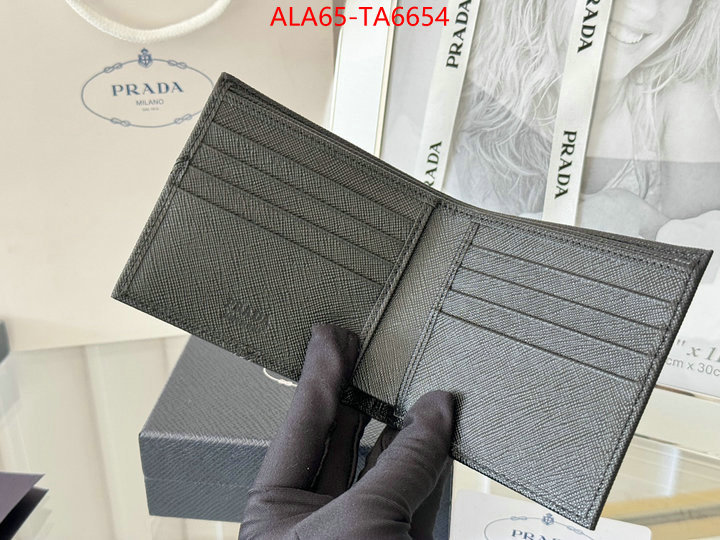 Prada Bags(TOP)-Wallet best luxury replica ID: TA6654 $: 65USD,