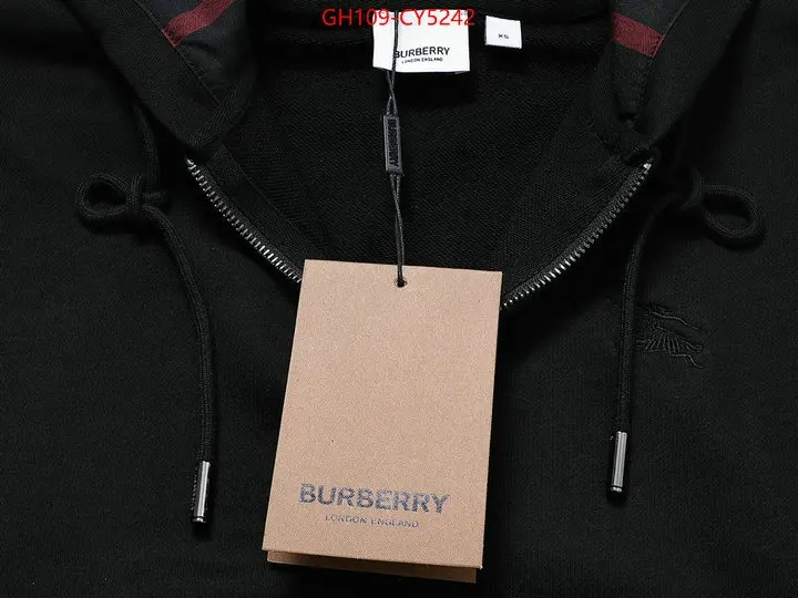 Clothing-Burberry high quality designer ID: CY5242 $: 109USD