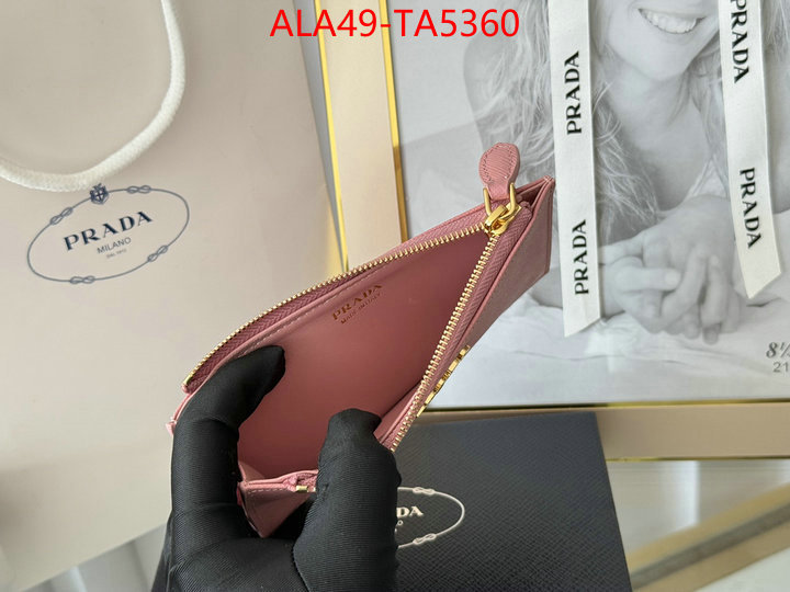 Prada Bags(TOP)-Wallet are you looking for ID: TA5360 $: 49USD,