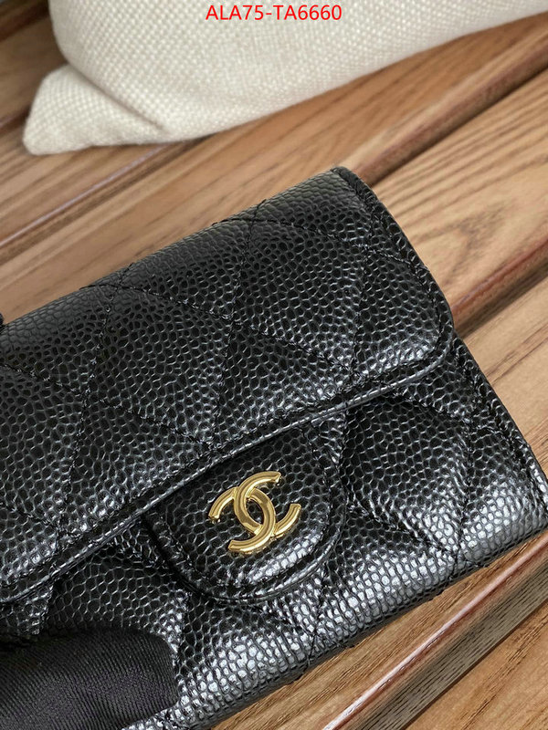 Chanel Bags(TOP)-Wallet- buy ID: TA6660 $: 75USD,