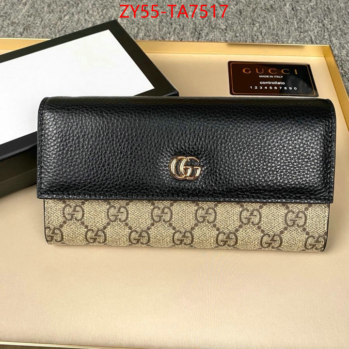 Gucci Bags(4A)-Wallet- how to find designer replica ID: TA7517 $: 55USD,