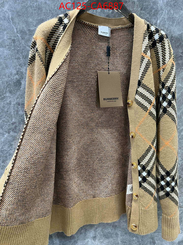 Clothing-Burberry knockoff highest quality ID: CA6887 $: 125USD