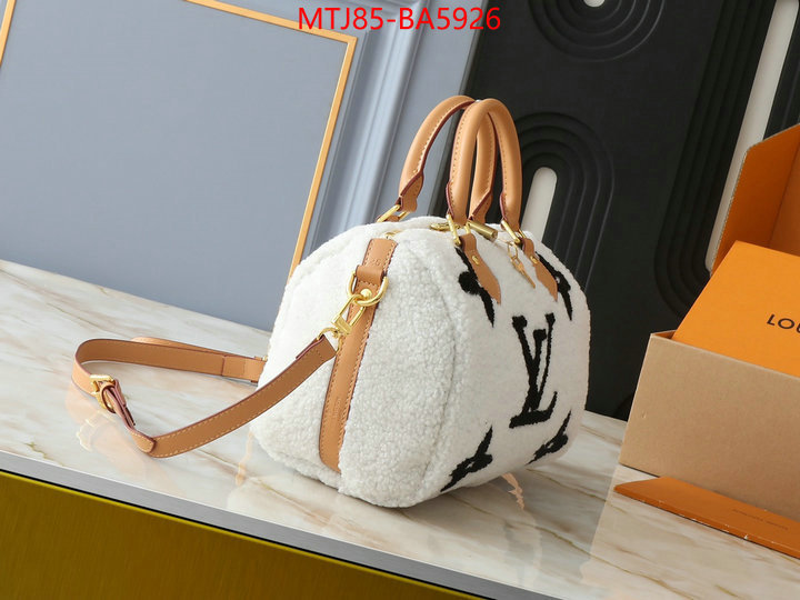 LV Bags(4A)-Speedy- buy best high-quality ID: BA5926 $: 85USD,