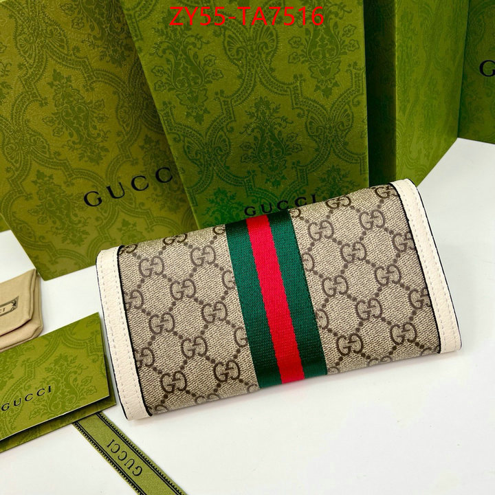 Gucci Bags(4A)-Wallet- mirror copy luxury ID: TA7516 $: 55USD,