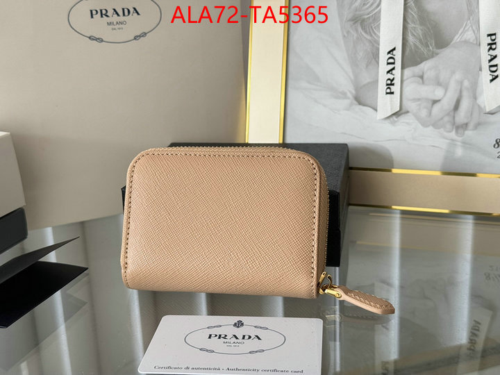 Prada Bags(TOP)-Wallet mirror copy luxury ID: TA5365 $: 72USD,